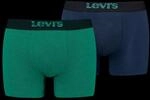Levis Boxershorts "LEVIS MEN OPT ILL BOXER BRIEF ORG CO 2P" 2er Pack, Elastischer