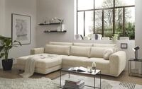 ED EXCITING DESIGN Ecksofa "Barura L-Form" mit 3 Nierenkissen