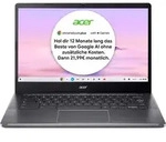 ACER Chromebook "Chromebook Plus 514 (CB514-4H-364N)", grau (steel grau), 8 GB RAM