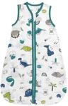 Babyschlafsack SCHLUMMERSACK "Schlafsack ohne F&uuml;&szlig;en 0.5 Tog" Gr. 56, grau