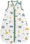 Babyschlafsack SCHLUMMERSACK "Schlafsack ohne F&uuml;&szlig;en 0.5 Tog" Gr. 56, gr&uuml;n