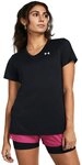 Under Armour Trainingsshirt "TECH SSV- SOLID" normale Schnittform, gerader