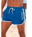 Badeshorts BENCH. "Bradley", Herren, Gr. S (46/48), N-Gr, blau, Polyester,