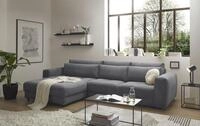 ED EXCITING DESIGN Ecksofa "Barura L-Form" mit 3 Nierenkissen