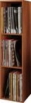 VCM Media-Regal "Holz Schallplatten LP Stand Regal Platto 3fach" 1 Stk. tlg.
