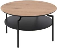 ACTONA GROUP Couchtisch "Goldington Beistelltisch, Kaffetisch" Sofatisch, rund,
