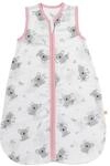 Babyschlafsack SCHLUMMERSACK "Schlafsack ohne F&uuml;&szlig;en 0.5 Tog" Gr. 56, rosa...