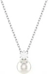 Kette mit Anh&auml;nger SWAROVSKI "Schmuck Geschenk Halskette Matrix", silber