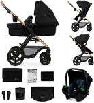 Kinderkraft Kombi-Kinderwagen "MOOV 2 3IN1" 27 kg mit EVA-R&auml;dern