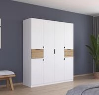 rauch Dreht&uuml;renschrank "Kleiderschrank Schrank Garderobe W&auml;scheschrank TICAO"