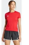 Laufshirt ADIDAS PERFORMANCE "ADIZERO E TEE", Damen, Gr. M, rot (team power rot 2),