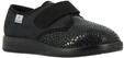 Klettschuh VAROMED, Damen, Gr. 42, schwarz, Textil, Schuhe Klettschuh