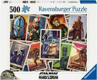 Puzzle RAVENSBURGER "Star Wars - The Mandalorian, Auf der Suche nach dem Kind", bunt,