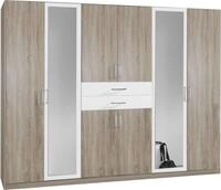Wimex Kleiderschrank "Diver Dreht&uuml;renschrank mit Spiegel, 180, 225 o. 270cm...