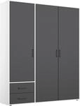 rauch Dreht&uuml;renschrank "Kleiderschrank Schrank Garderobe W&auml;scheschrank VOYAGER" in