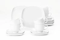 Seltmann Weiden Kaffeeservice "Geschirr-Set, Service Lido" Tassen, Untertassen,