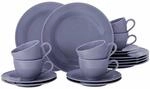 Seltmann Weiden Geschirr-Set "Kaffeeservice Beat Color Glaze 18er Set"
