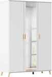rauch Kleiderschrank "Skandi Kinderzimmer Schlafzimmerschrank FALUN" Breite 137/182,