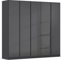 rauch Dreht&uuml;renschrank "Monostar" mit Glasfront sowie umfangreicher...