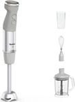 Tefal Stabmixer "HB67MB Quickchef+ 3-in-1 XL" 1000 W Zerkleinerer/Schneebesen,