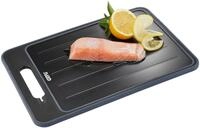 GEFU Schneidebrett "CUT PRO" innovative Auftauseite, Saftrille, integri. Reibfl&auml;che,