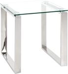 HAKU Beistelltisch "Sofatisch, Wohnzimmertisch" 1 Stk. tlg. quadratisch - aus Metall