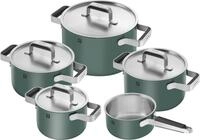 Zwilling Topf-Set "Pure" Set, 3 Kocht&ouml;pfe (16, 20 & 24 cm), Bratentopf 20 cm,