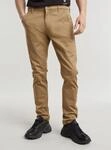 Chinohose G-STAR "Skinny Chino 3.0", Herren, Gr. 27, L&auml;nge 30, safari, Obermaterial: