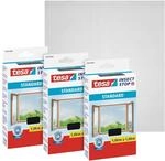 tesa Fliegengitter-Gewebe "f&uuml;r Fenster - Insektenschutz - 100 x 100 cm" Packung,