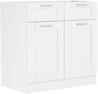 VCM Unterschrank "K&uuml;chenschrank 80 cm Unterschrank Schublade Colura" 1 Stk. tlg.