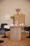 ACTONA GROUP Esstisch "Linley Tisch, Wohnzimmertisch, S&auml;ulengestell," Rund,