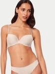 Triumph Balconette-BH "Pure Micro" nahezu unsichtbar, geformte Cups, Microfaser,