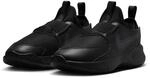 Slip-On Sneaker NIKE "Flex Runner 3", Jungen, Gr. 39, schwarz, anthrazit, schwarz,