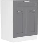 VCM Unterschrank "K&uuml;chenschrank 60 cm Unterschrank Schublade Colura" 1 Stk. tlg.