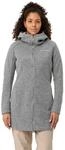 VAUDE Strickfleecejacke "WOMENS TINSHAN COAT III" mit Kapuze f&uuml;r den modernen Alltag