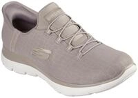Skechers Slip-On Sneaker "SUMMITS-CLASSY NIGHT" Slipper, Freizeitschuh mit
