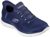 Skechers Slip-On Sneaker "SUMMITS-CLASSY NIGHT" Slipper, Freizeitschuh mit
