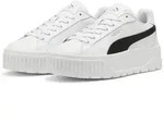 Sneaker PUMA "Karmen II Leather Sneakers Damen", Damen, Gr. 36, schwarz-wei&szlig;...