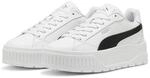 Sneaker PUMA "Karmen II Leather Sneakers Damen", Damen, Gr. 36, schwarz-wei&szlig; (wei&szlig;
