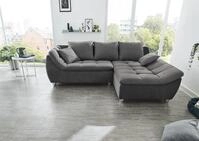 Jockenh&ouml;fer Gruppe Ecksofa "Genua L-Form, B: 250 cm" mit 2 Zierkissen