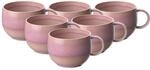 like. by Villeroy & Boch Tasse "Kaffeetassen Perlemor Coral 190 ml 6er Set rosa"
