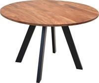 byLIVING Esstisch "Tara" 1 Stk. tlg. ausdrucksstarke Tischplatte aus Massivholz