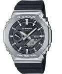 Smartwatch CASIO G-SHOCK "GBM-2100A", schwarz (schwarz, silberfarben, schwarz),