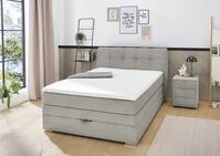 Jockenh&ouml;fer Gruppe Boxspringbett "Amelie" mit Bettkasten und Topper,...