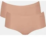 Panty SLOGGI "Panty Zero Microfiber Shorts 2.0 2er Pack", Damen, Gr. XS, beige