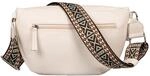 TOM TAILOR Bauchtasche "Palina" aus weichem Lederimitat mit effektvollem