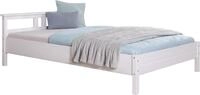 Ticaa Futonbett "Merci" Einzelbett, aus Kiefer Massivholz, inkl. Rollrost