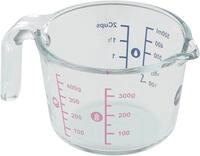 Emsa Messbecher "Prep&Bake" Glas 1 Stk. tlg. doppelte Skalierung f. feste & fl&uuml;ssige