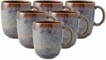 like. by Villeroy & Boch Becher "Becher mit Henkel Lave 400 ml 6er Set"