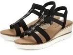Sandalette LASCANA "Sommerschuh, offener Schuh, Sandale, Keilsandalette", Damen, Gr.